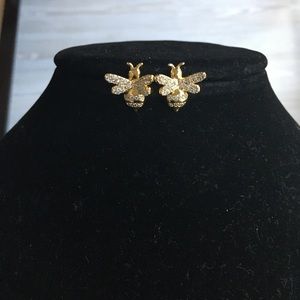 Sassy Jones Bee Stud Earrings